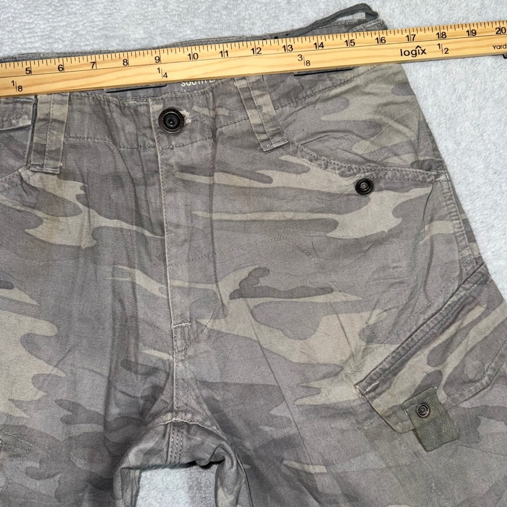 G-Star Raw Elwood Prisoner Camo Cargo Pants Grey Mens 32x32 3301 Raw - Picture 10 of 14